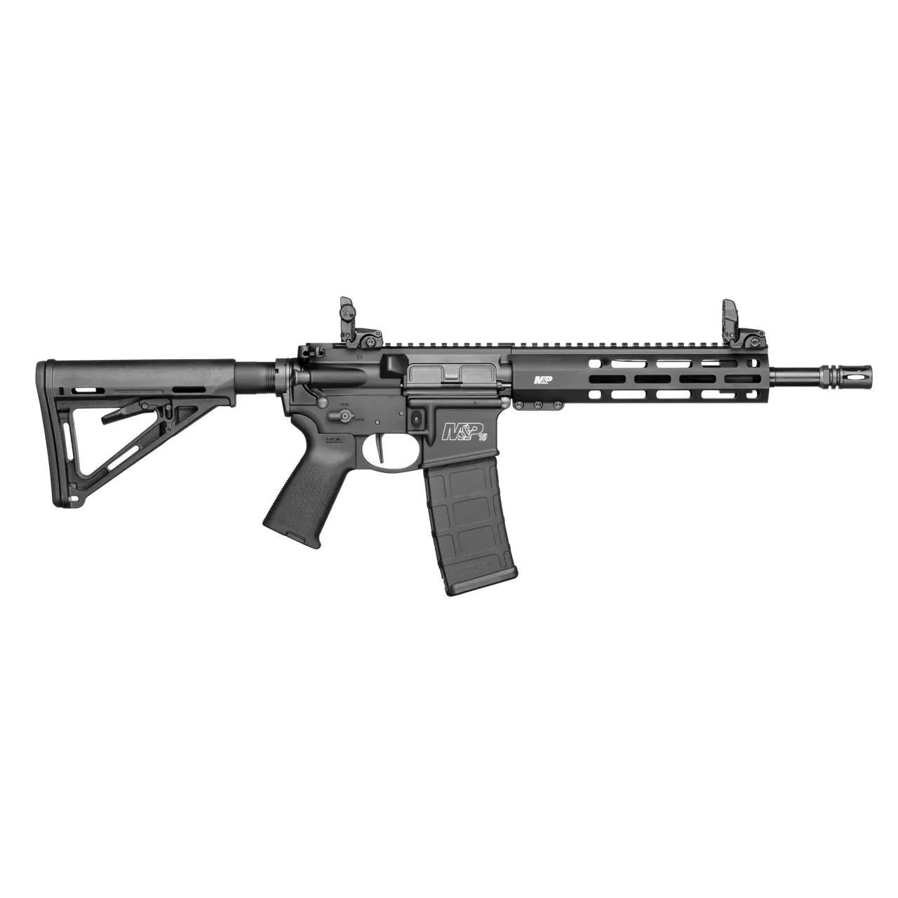 SMITH & WESSON M&P 15 SBR 5.56 11.5"BBL, 9" MLOK, FLIP UP REAR, FIXED SIGHT, 1-30RD MAG
