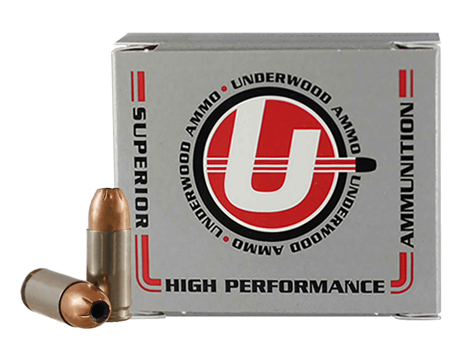 Underwood Ammo 139 ASP  9mmLuger+P 147gr Jacketed Hollow Point 20 Per Box/10 Case