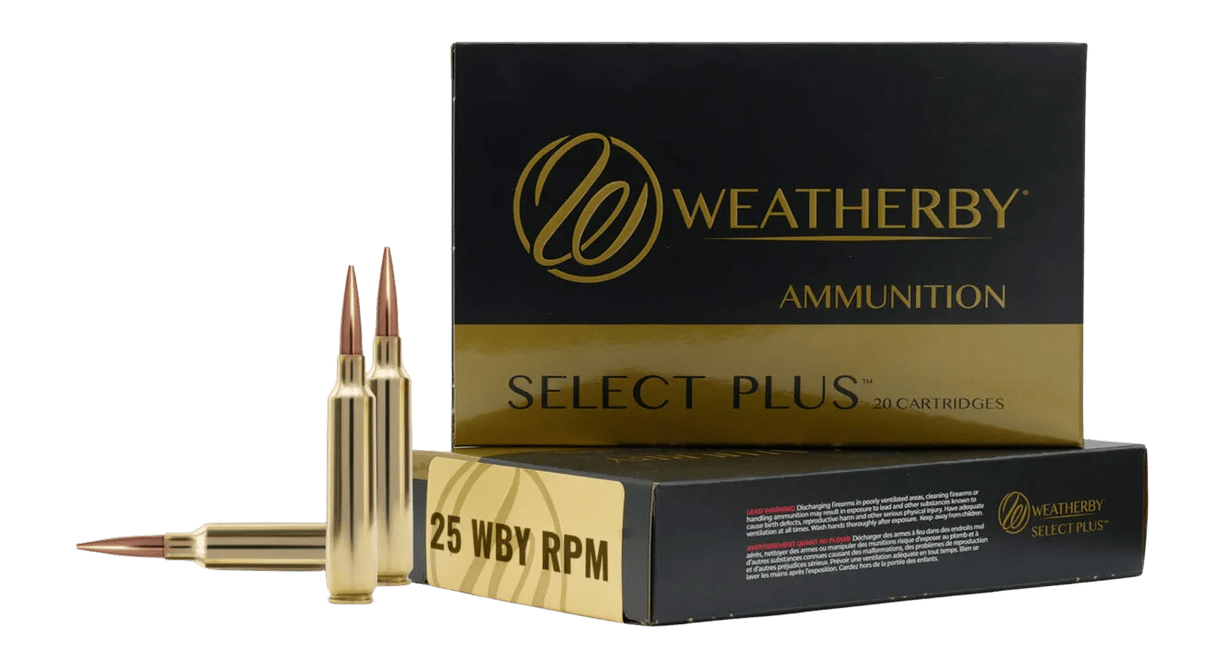WTHBY M25RPM107HCB 25WBY RPM 107G HAMMR CUST 20/10
