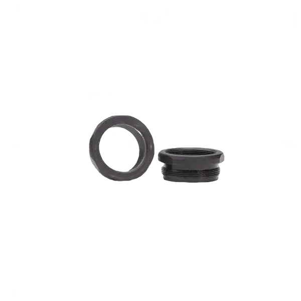 Jk Armament JK155LTA25 Booster/3 Lug Adapter 1.125-28 TPI Threads Black Aluminum 1.55" Diameter