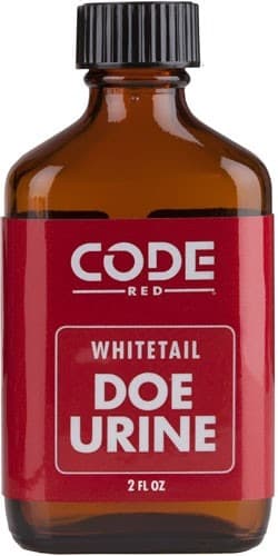 CODE RED DEER LURE DOE URINE 2FL OUNCES BOTTLE