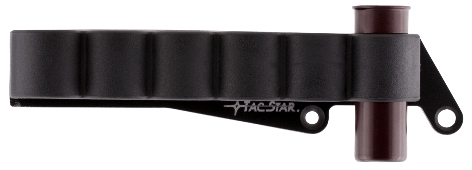 TacStar 1081211 SideSaddle Slimline Remington 870/1100/1187 12 Gauge 6rds Black Polymer w/Aluminum Mounting Plate
