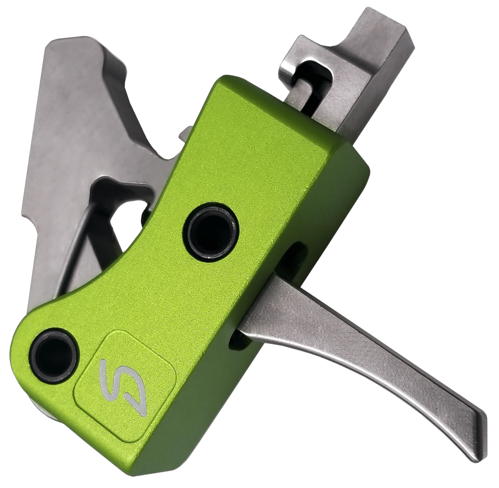 Stern Defense 009H2SNIBD1M H2S Drop In Trigger Green Fits AR10/AR15