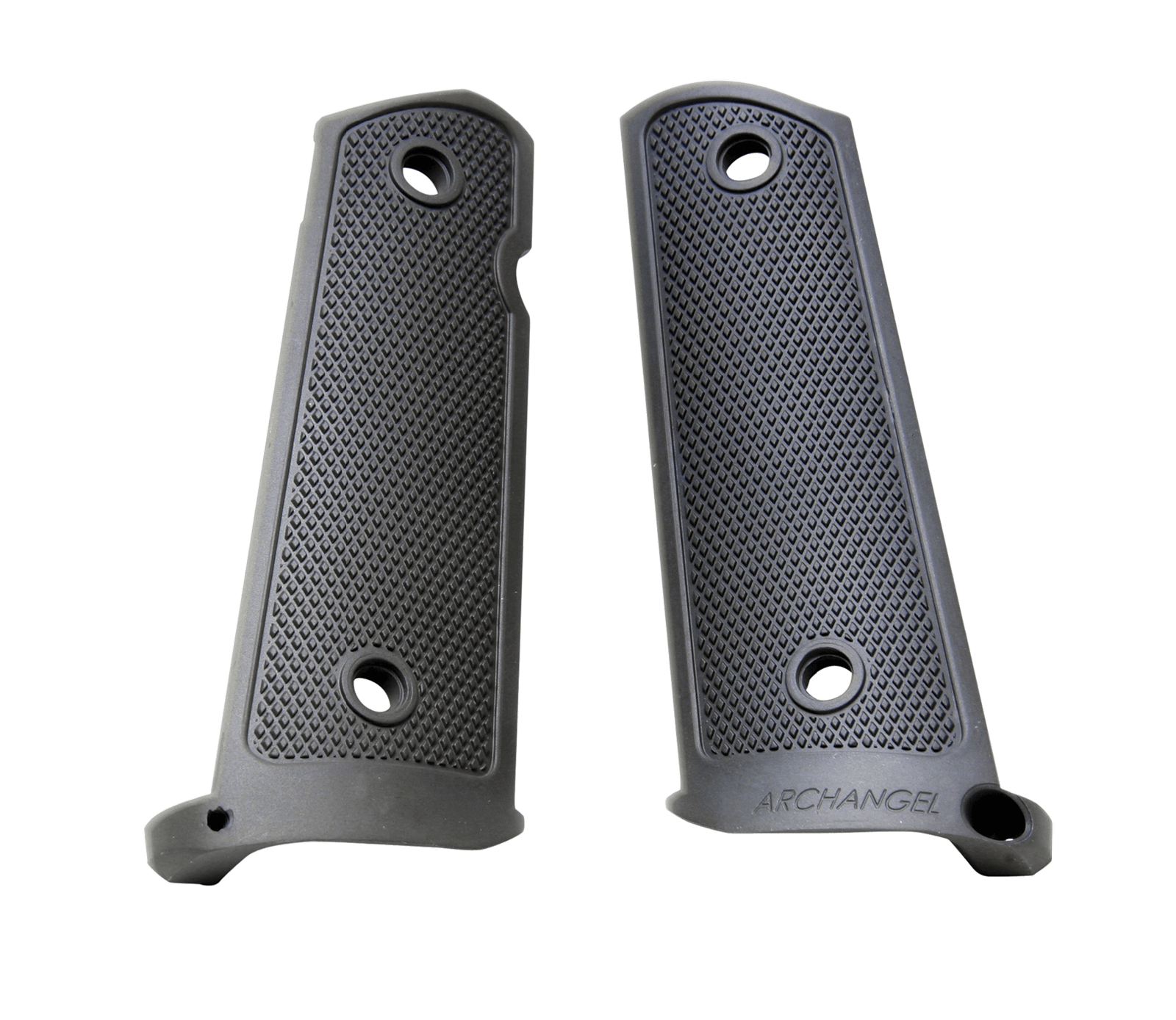 Archangel AA108 Grip Panels  Made of Aluminum With Black Anodized Diamond Checkering Finish for 1911 Government