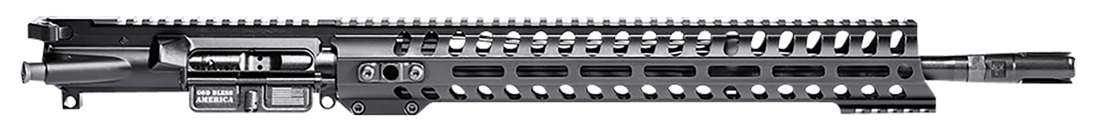 Patriot Ordnance Factory  Minuteman Complete Upper 5.56x45mm NATO 16.50" Black Nitride Barrel Aluminum Black Anodized Receiver 14.50" M-LOK Handguard Lo Pro DI Gas Block (Mid Length)