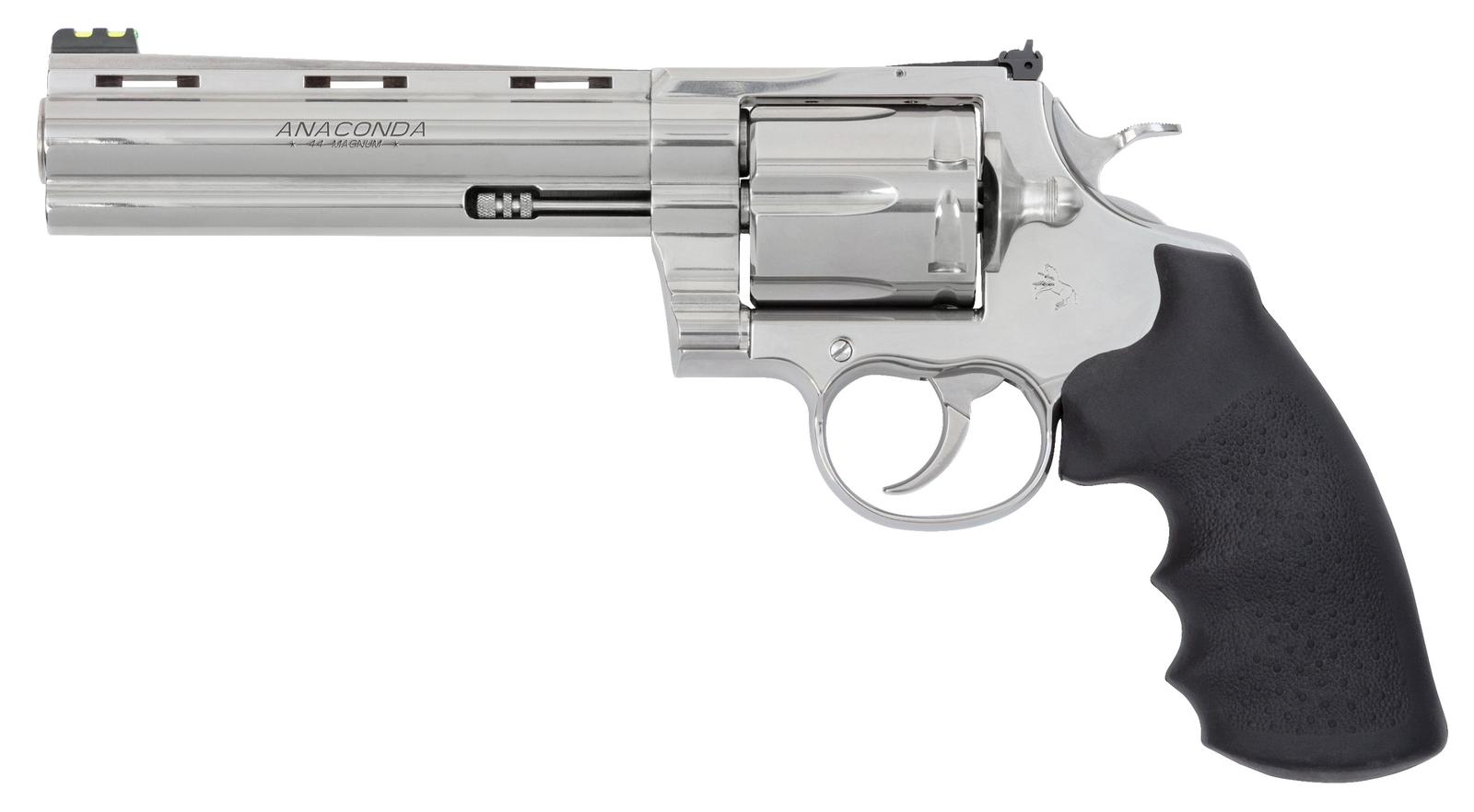 CLT ANACONDA 44MAG 6 SS FOS RUBBER GRIP 6RD