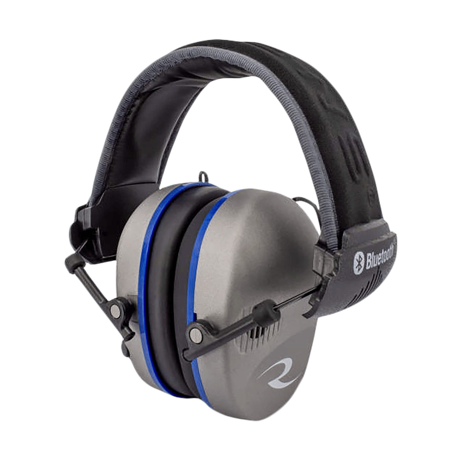 Radians R3700 R-3700 Quad Mic Electronic Muff Polymer 24 dB Over the Head Pewter/Black Adult 1 Pair