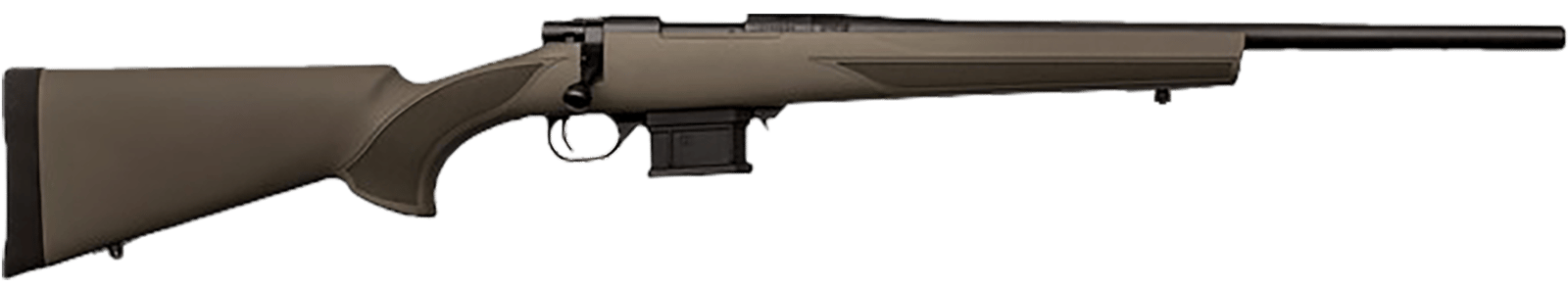 Howa HMA22ARCG 1500 Mini Action 22 ARC 5+1 22" Blued Threaded Barrel, Blued Stainless Steel Drilled & Tapped Receiver, Green Fixed Synthetic Stock, Right Hand
