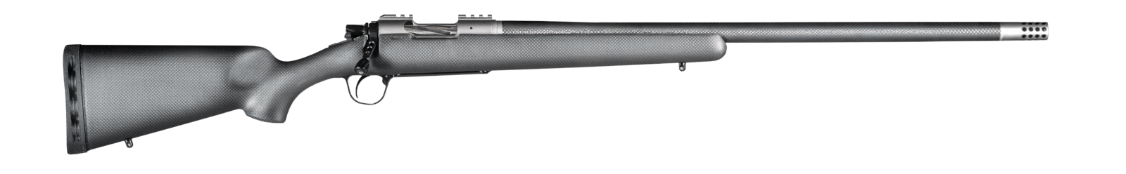 Christensen Arms 8010800700 Summit TI  Full Size 6.8 Western 3+1, 24" Natural Titanium Steel Threaded Barrel, Natural Titanium Aluminum Receiver, Natural Carbon Fiber Fixed Sporter Stock