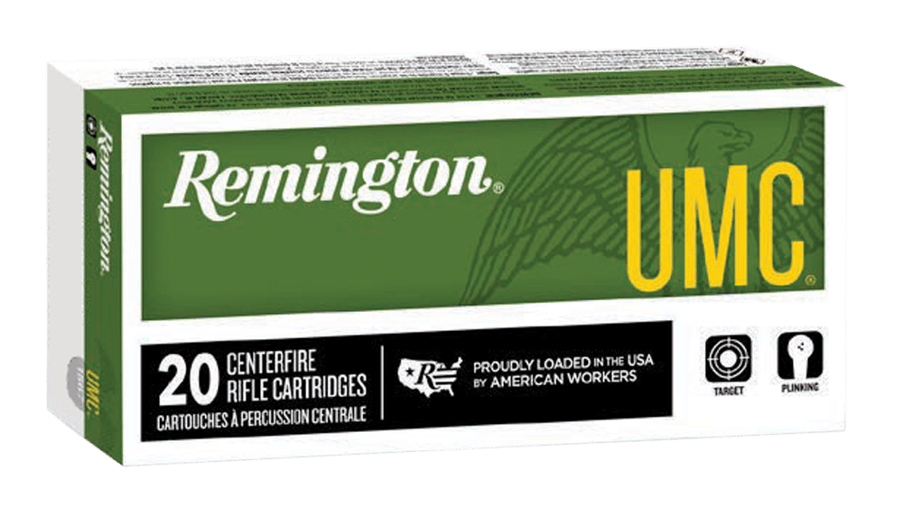 Remington Ammunition 23701 UMC  303British 174gr Full Metal Jacket 20 Per Box/10 Case