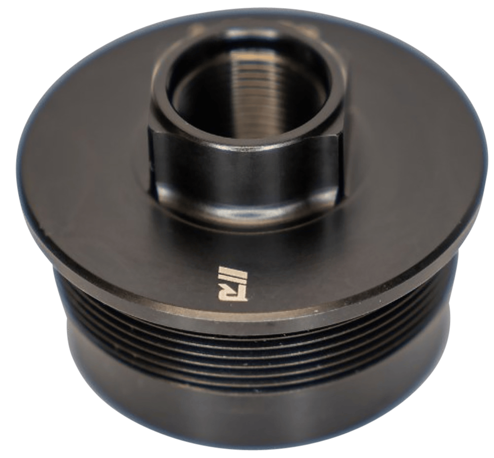 Rugged Suppressors DTM003 Universal Direct Thread Mount  3/4"-24 tpi, Black, Fits 1.375"-24 tpi Tube Threads