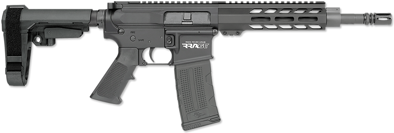 Rock River Arms DS2142 LAR-15M RRAGE 223 Rem/5.56 NATO 30+1 10.50" Black Threaded Barrel, M-LOK Handguard, Black Aluminum Picatinny Rail Receiver, Black A2 Grip
