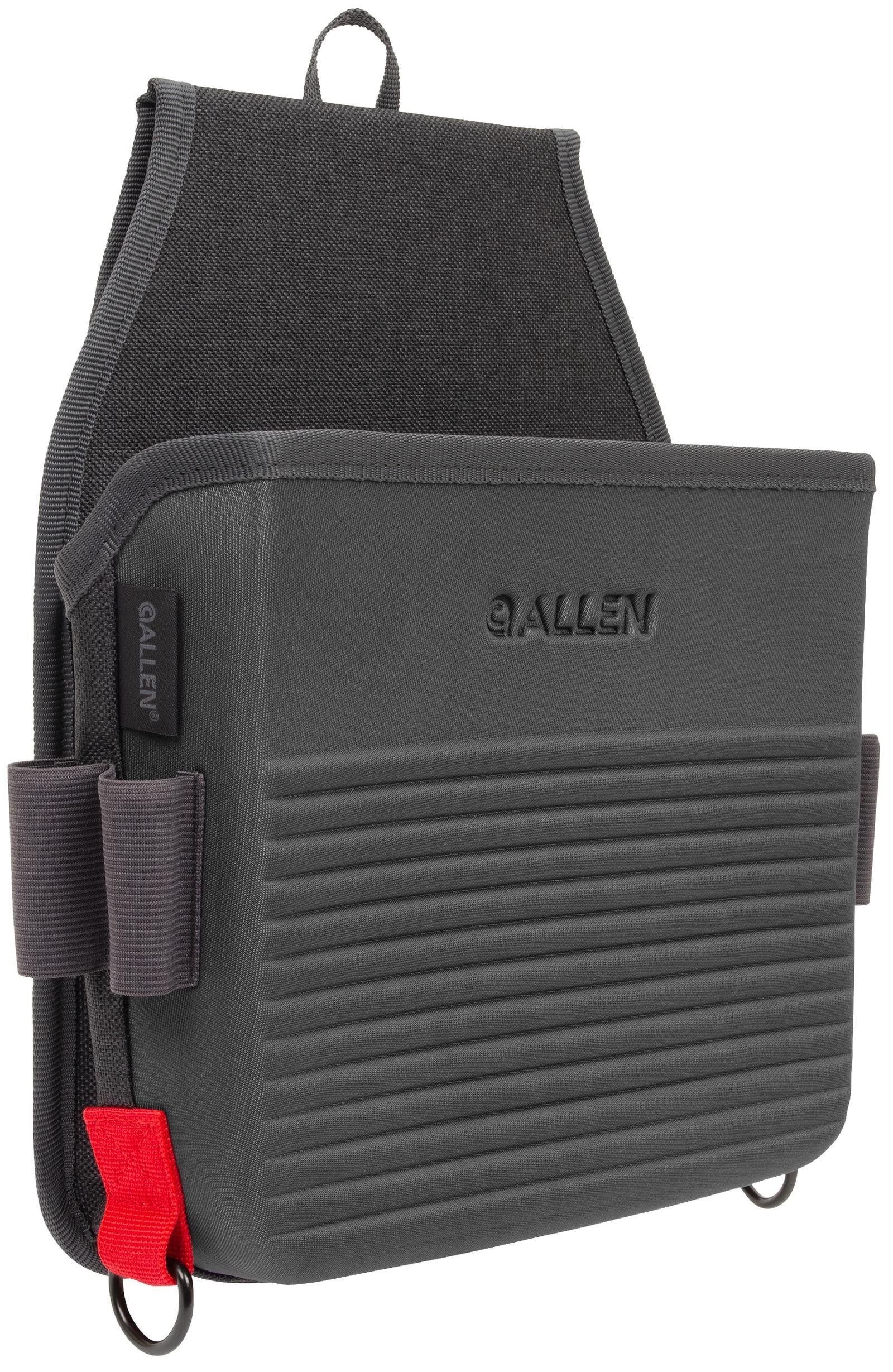 Allen 8324 Competitor Shell Bag Gray EVA Capacity 50rd Waist Mount 2" Belt