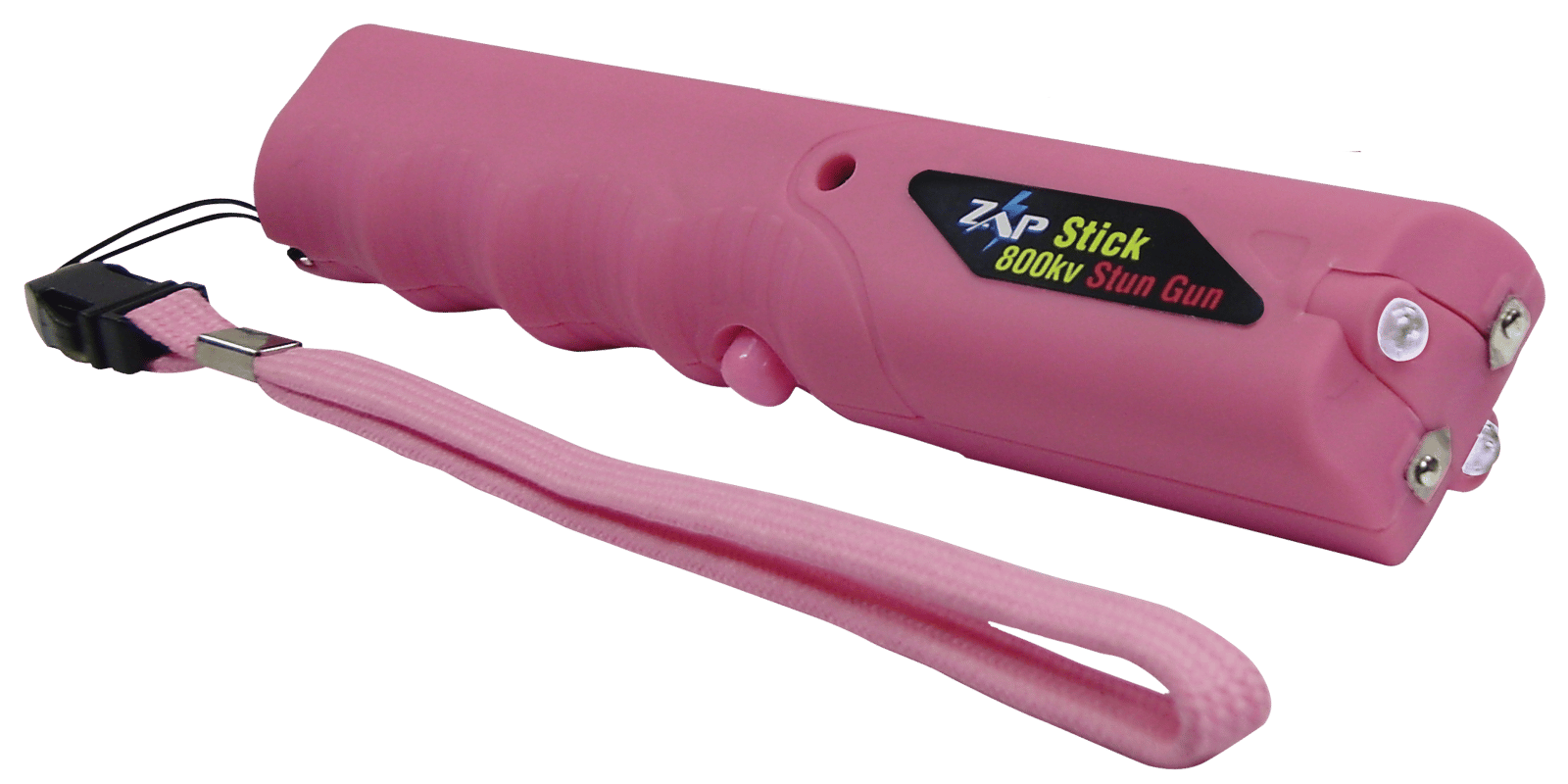 Zap ZAPSTK800FP Zap Stick Stun Gun Range of Contact Pink Plastic