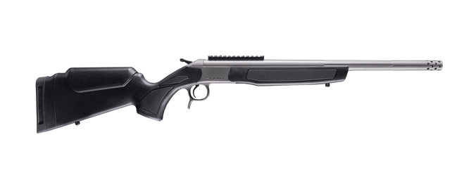CVA CR4451S Scout Takedown 6mm ARC Stainless Threaded Barrel & Receiver w/DuraSight Rail, Black Synthetic Stock