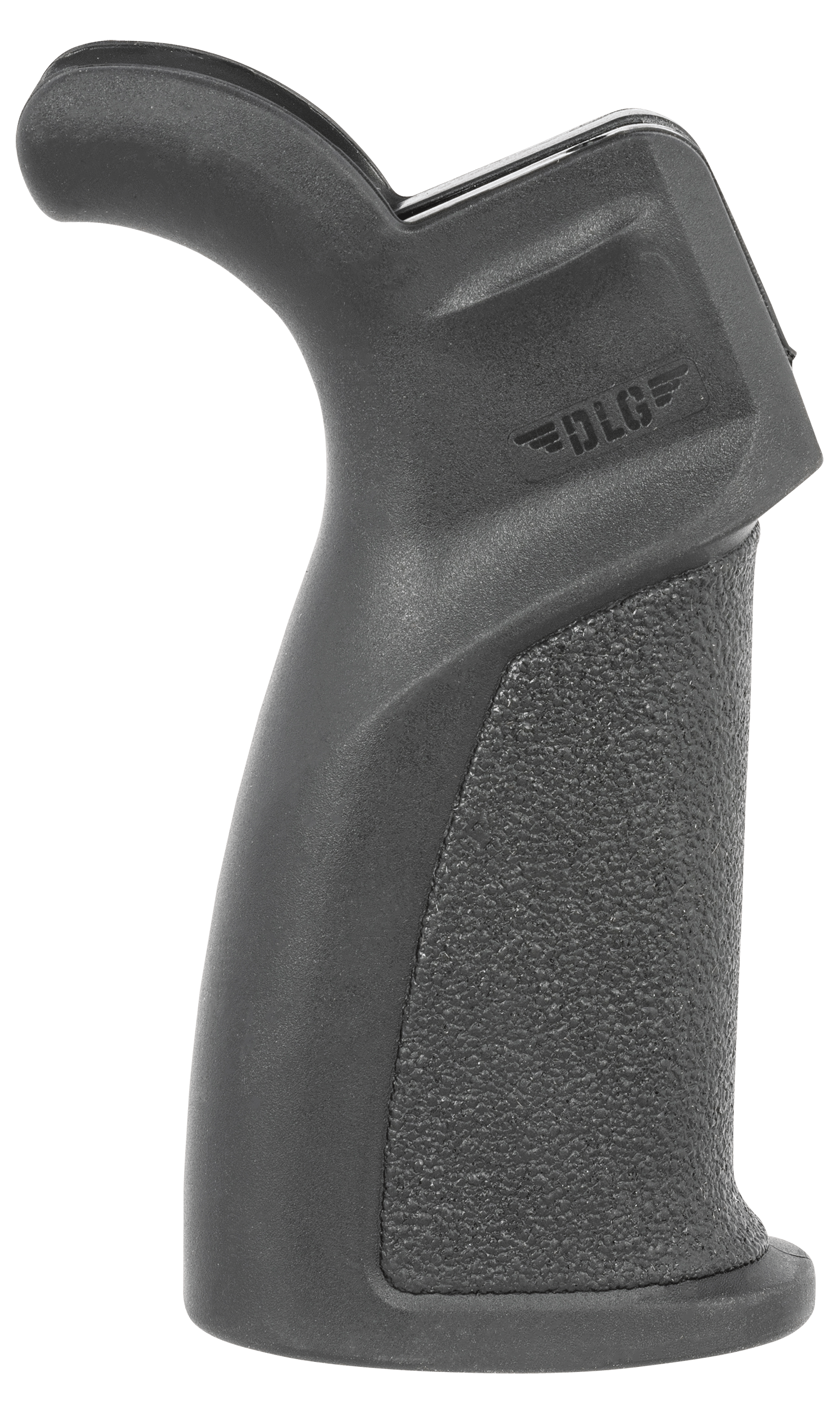 NcStar DLG-138 Beavertail Grip  with Core Black Rubber for AR-Platform