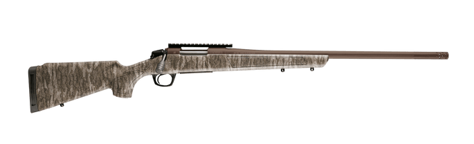 CVA CR3989MOBL Cascade XT 6.5 PRC 2+1 24" Midnight Bronze Cerakote Fluted Threaded Steel Barrel & Receiver w/Picatinny Rail, Mossy Oak Bottomland Adjustable Synthetic Stock, Right Hand