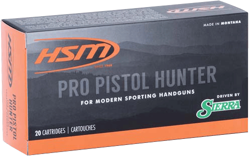 HSM 460SW5N Pro Pistol  460 S&W Mag 300 gr Jacketed Soft Point 20 Per Box/ 25 Case