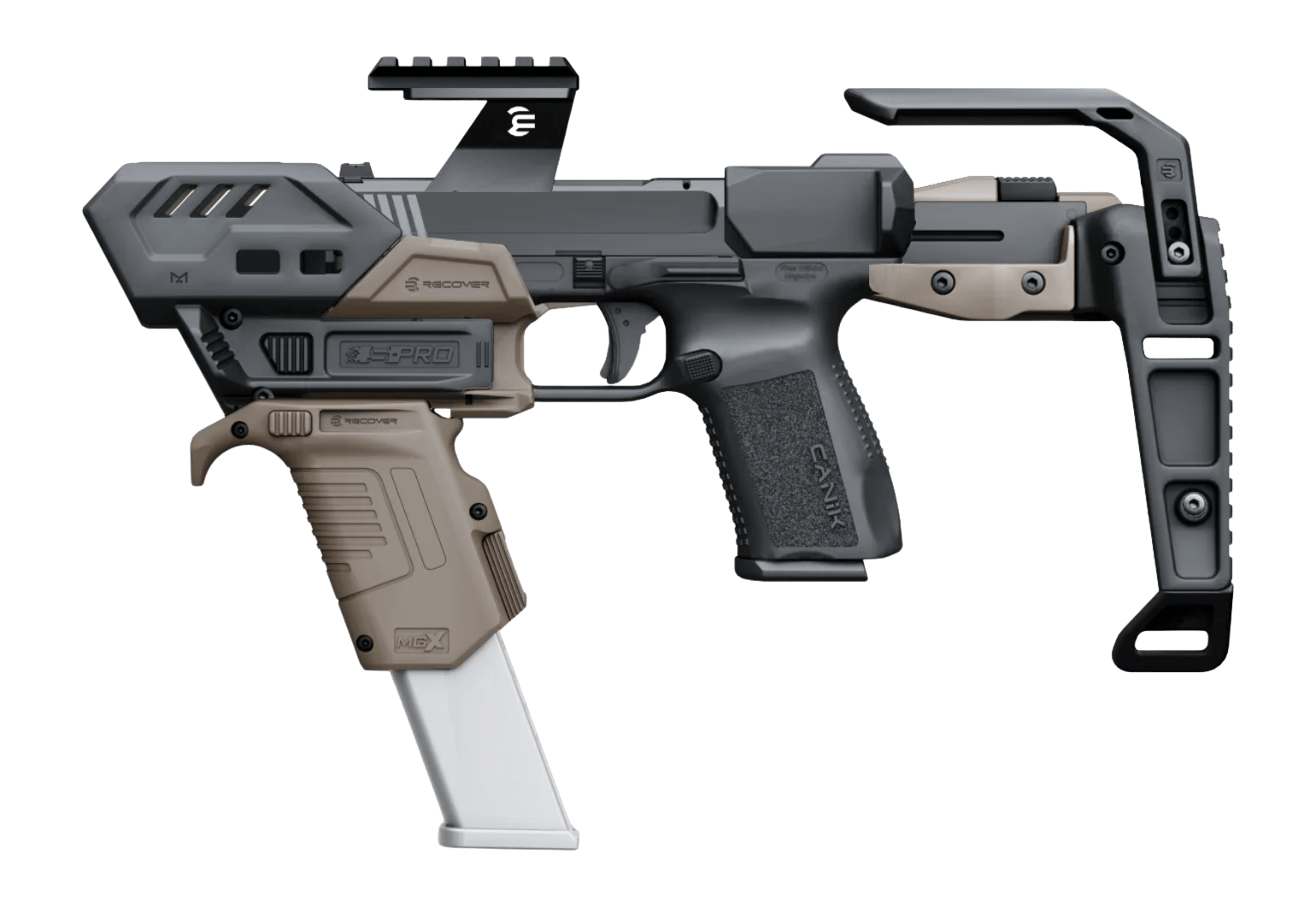 REC SPRO-CBGB-02  SPRO MG FULL KIT CANIK       TAN