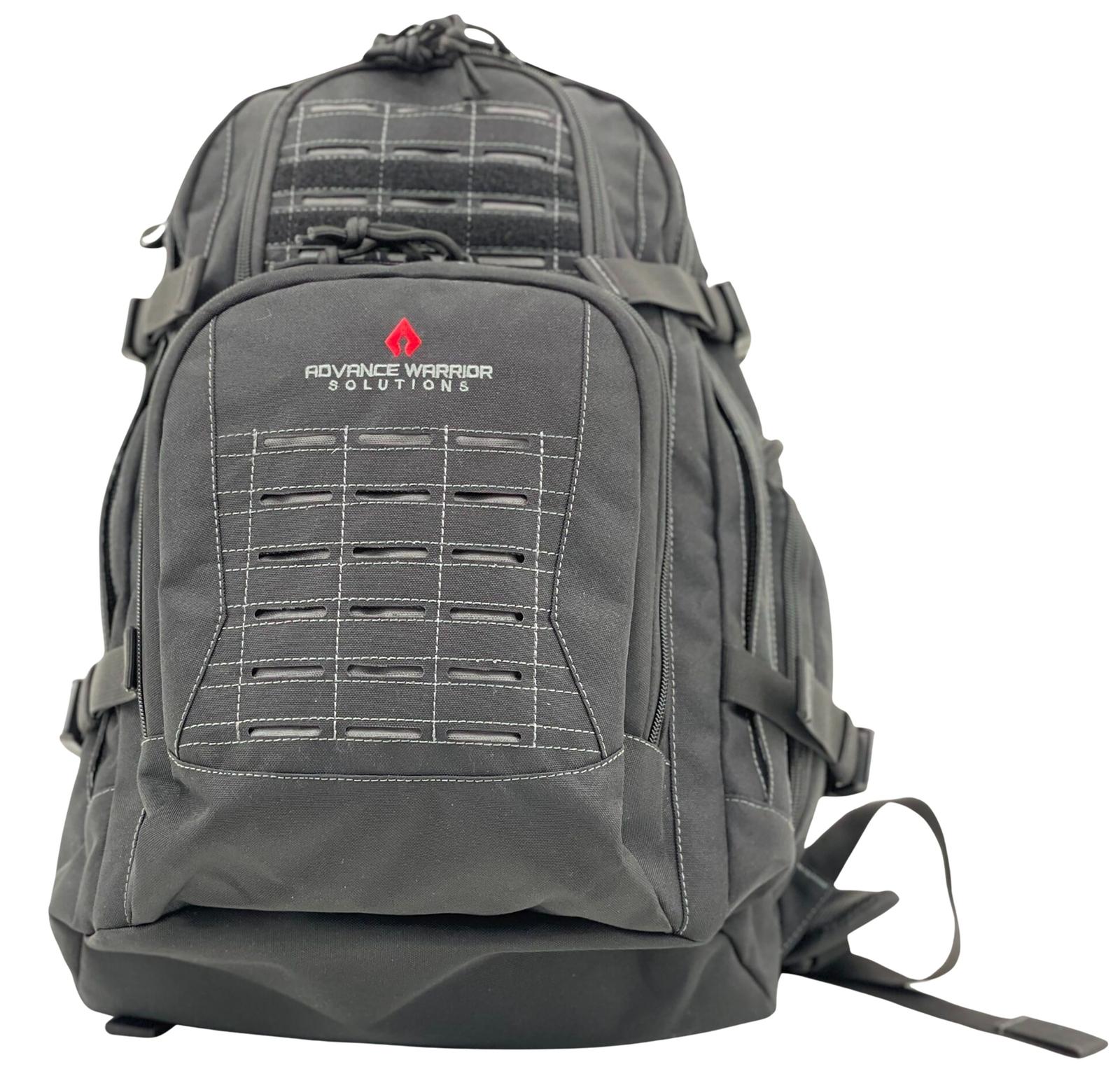 Advance Warrior Solutions S3DBPBL Spear 3Day  Backpack 600D Polyester Black