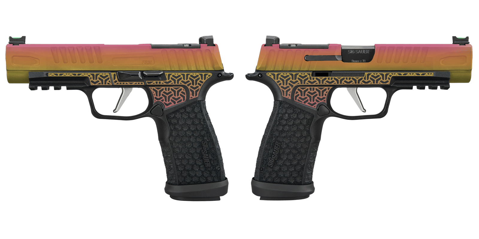 SIG SAUER P365 FUSE TEQUILA LITE 9MM 4.3" BLACK O.R. 1-17RD, 2-21RD