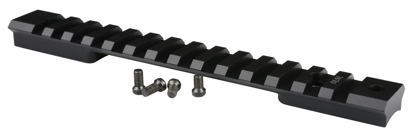 Warne 7671M Mountain Tech Tactical Rail Black Anodized Aluminum HS Precision/Bergara Premier/Remington 700 Short Action, 0 MOA