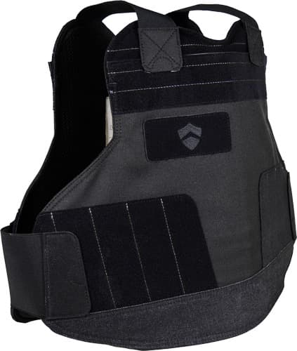 BULLETSAFE BULLETPROOF VEST VP4 2XL BLACK LEVEL IIIA