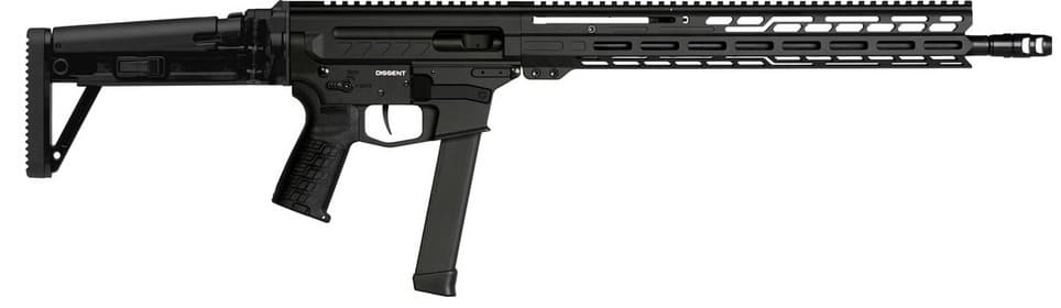 CMMG DISSENT MKGS 9MM 16.1 ARMOR BLK