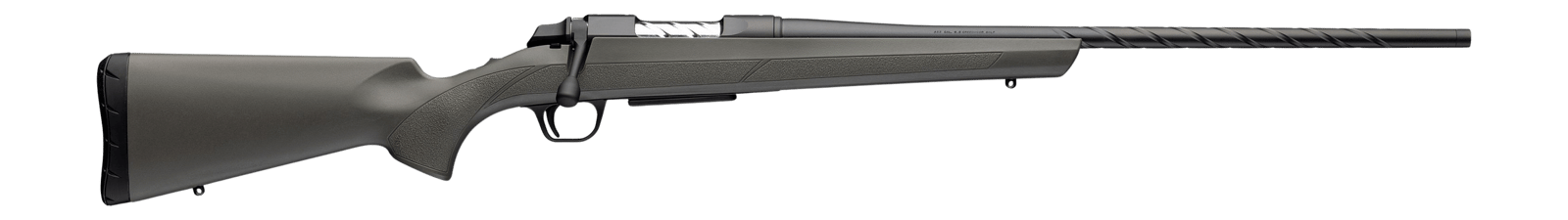 Browning 035851227 AB3 Pro Full Size 7mm Rem Mag 3+1 26" Matte Blued Spiral Fluted Threaded Barrel, Matte Blued Steel Drilled & Tapped Receiver, Gray/Green Fixed Synthetic Stock, Right Hand