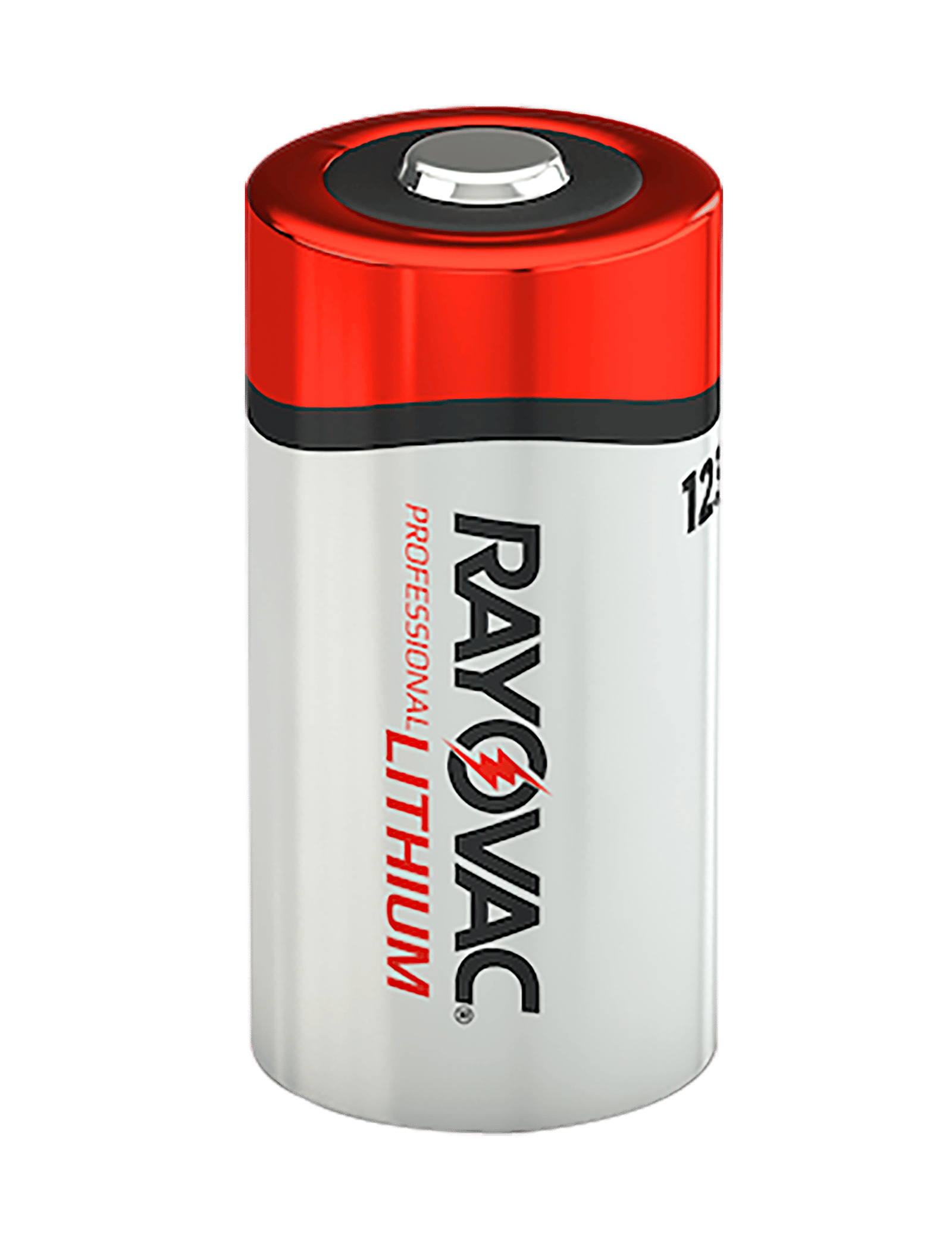 Rayovac RL123A2 123A Lithium  Silver/Red 3 Volts 1,500 mAh (2) Single Pack