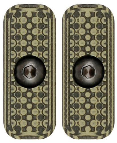 MI LEVER STOCK G10 M-LOK PANEL OD GREEN/BLACK 2-PACK