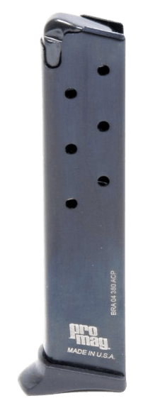 ProMag BRA04 Standard  10rd 380 ACP Fits Bersa Thunder/Firestorm/383A/95 Blued Steel