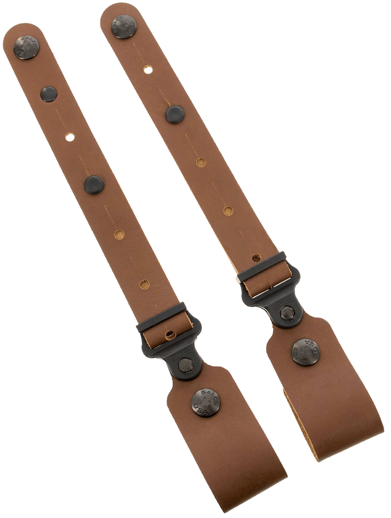 Galco MC2TD Horizontal Shoulder System Tie Down Set 2.0 Tan Full Grain Leather Ambidextrous