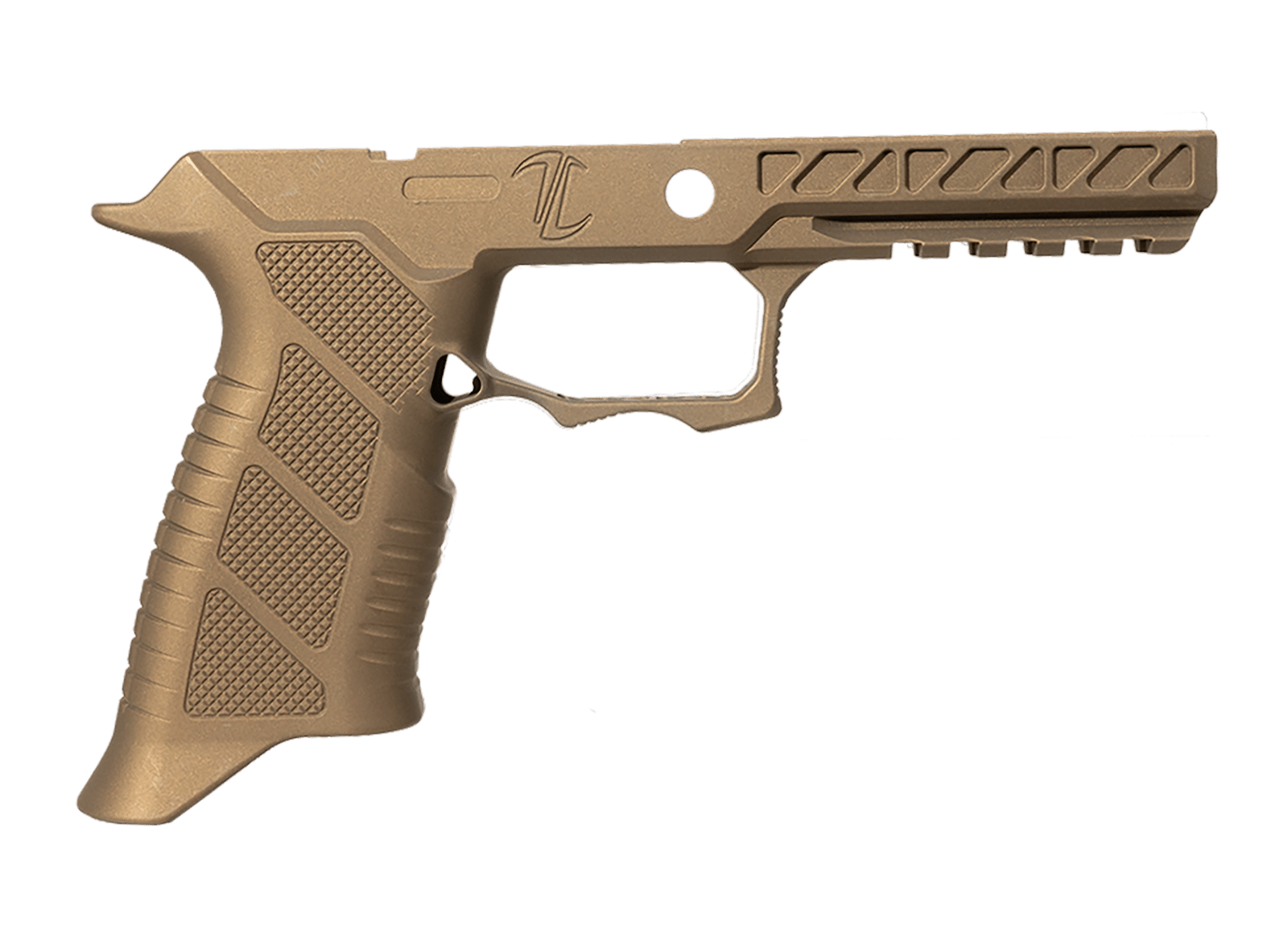 Timber Creek Outdoors SSP320PROGMBB  Pro Grip Module Burnt Bronze Fits Sig P320