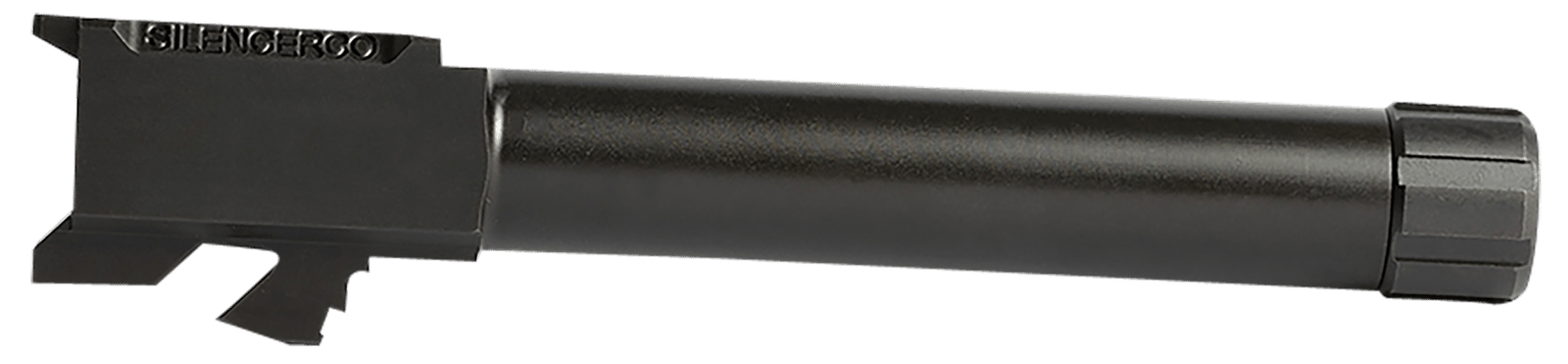 SilencerCo AC2024 S&W M&P  45 ACP 5.10" Threaded Black Nitride Stainless Steel, Fits S&W M&P