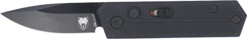 COBRATEC STINGER FOLDER 1.9" BLACK/BLACK D2 BLADE SD BUTTON