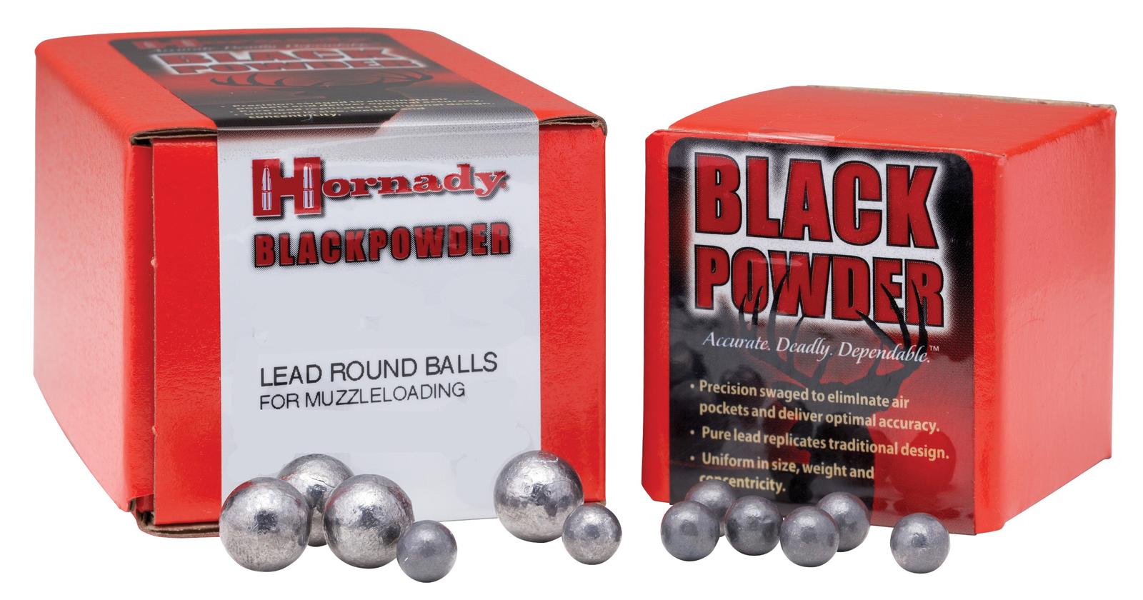 Hornady 6080 Lead Balls  45Cal Lead Ball 100 Per Box/25 Case