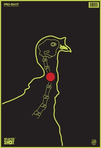 SPLATTER SHOT TARGET 12"X18" TURKEY 8PK