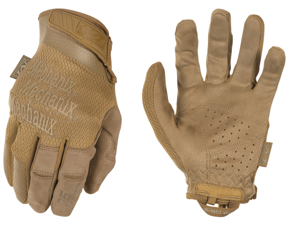 Mechanix Wear MSD-72-010 Specialty 0.5 High-Dexterity Coyote Suede Large