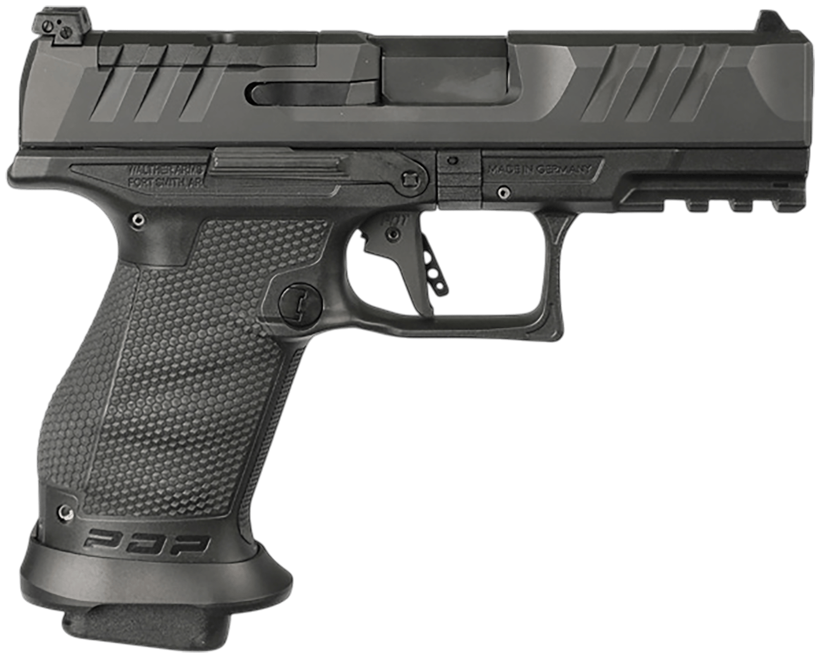 Walther Arms  PDP Pro E Compact Frame 9mm Luger 10+1 4" Optic Ready/Serrated Slide