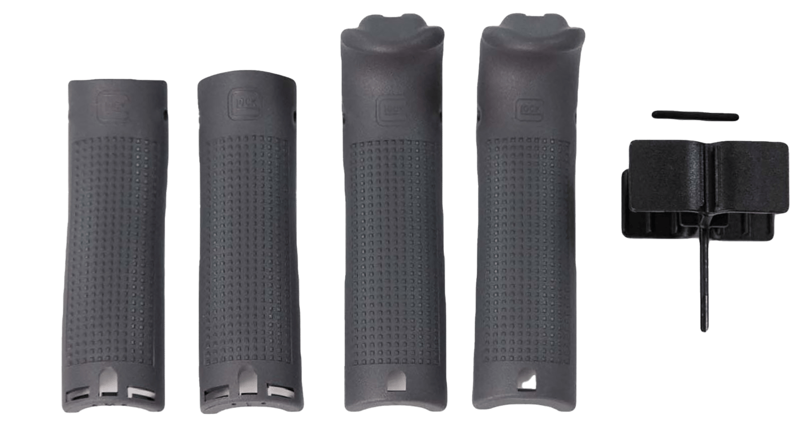 Glock 39709  Backstrap/Beavertail Set Gray Polymer