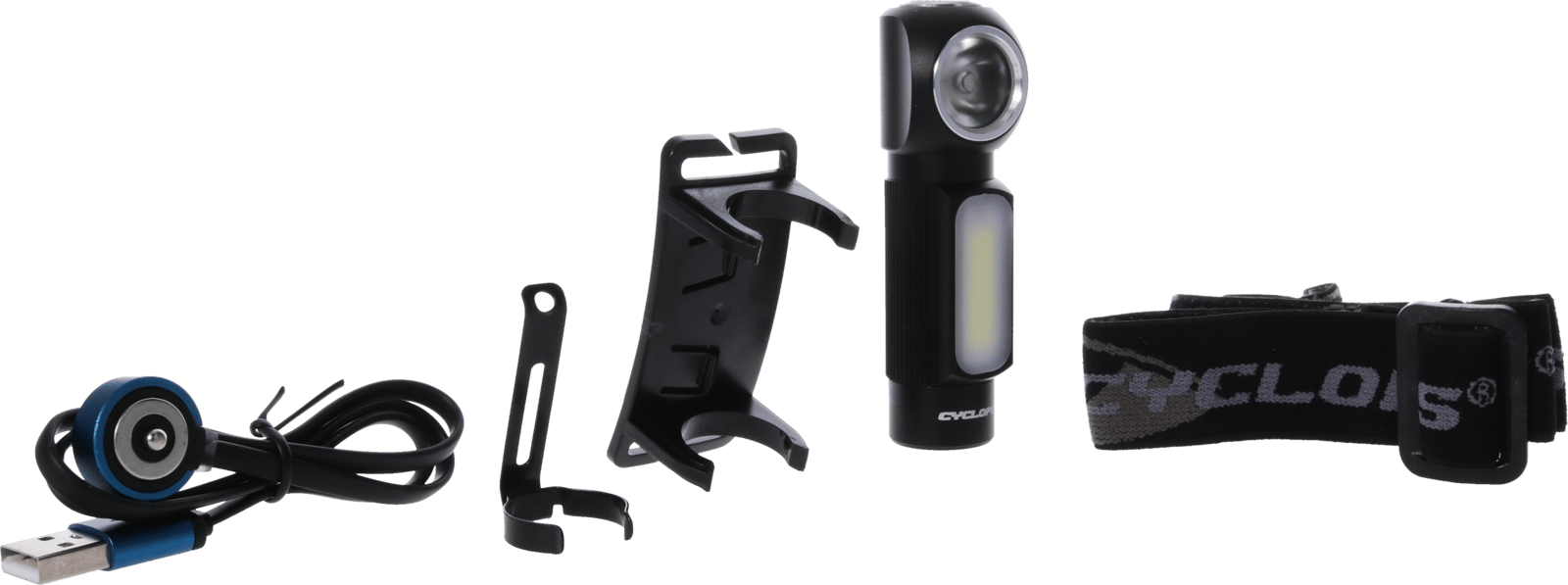 Cyclops CYC-HLH500 Hades Horizon 250/500 Lumens Red/White P9 LED Bulb Black Anodized 100 Meters Distance