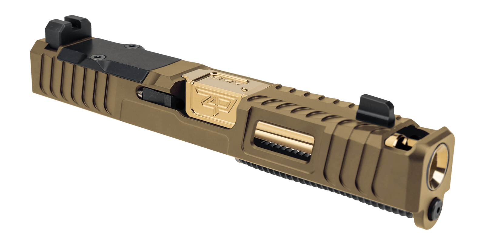 ZAFFIRI CU-G19G3-IBS-RMR-FDE-CP-GLD-BLNK SLIDE G19
