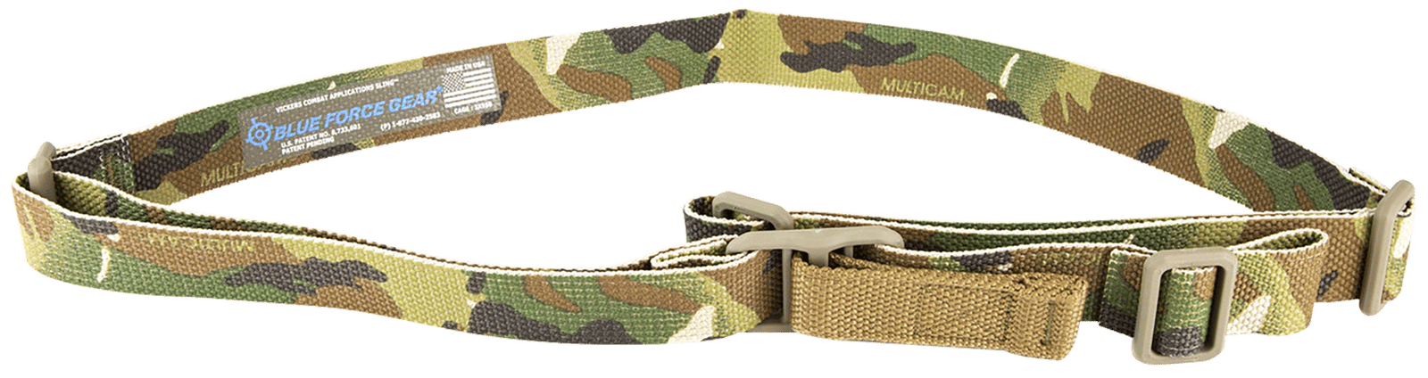 Blue Force Gear VCAS125OAMC Vickers Sling Multi-Cam Cordura Adjustable