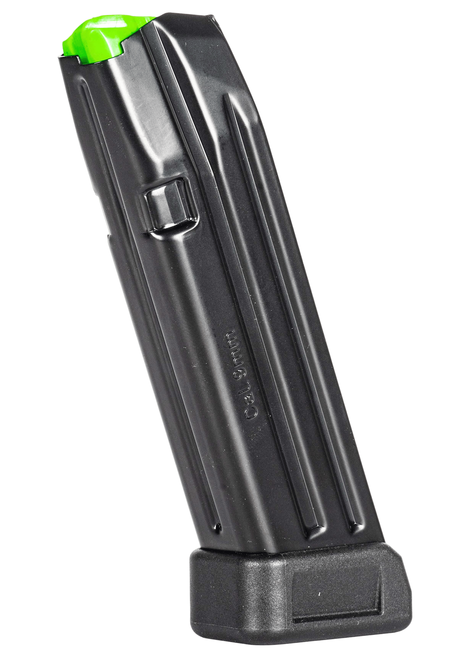 Mec-Gar MGG172003A Glock 17 20rd Extended 9mm Luger, Black Carbon Steel w/Black Floorplate