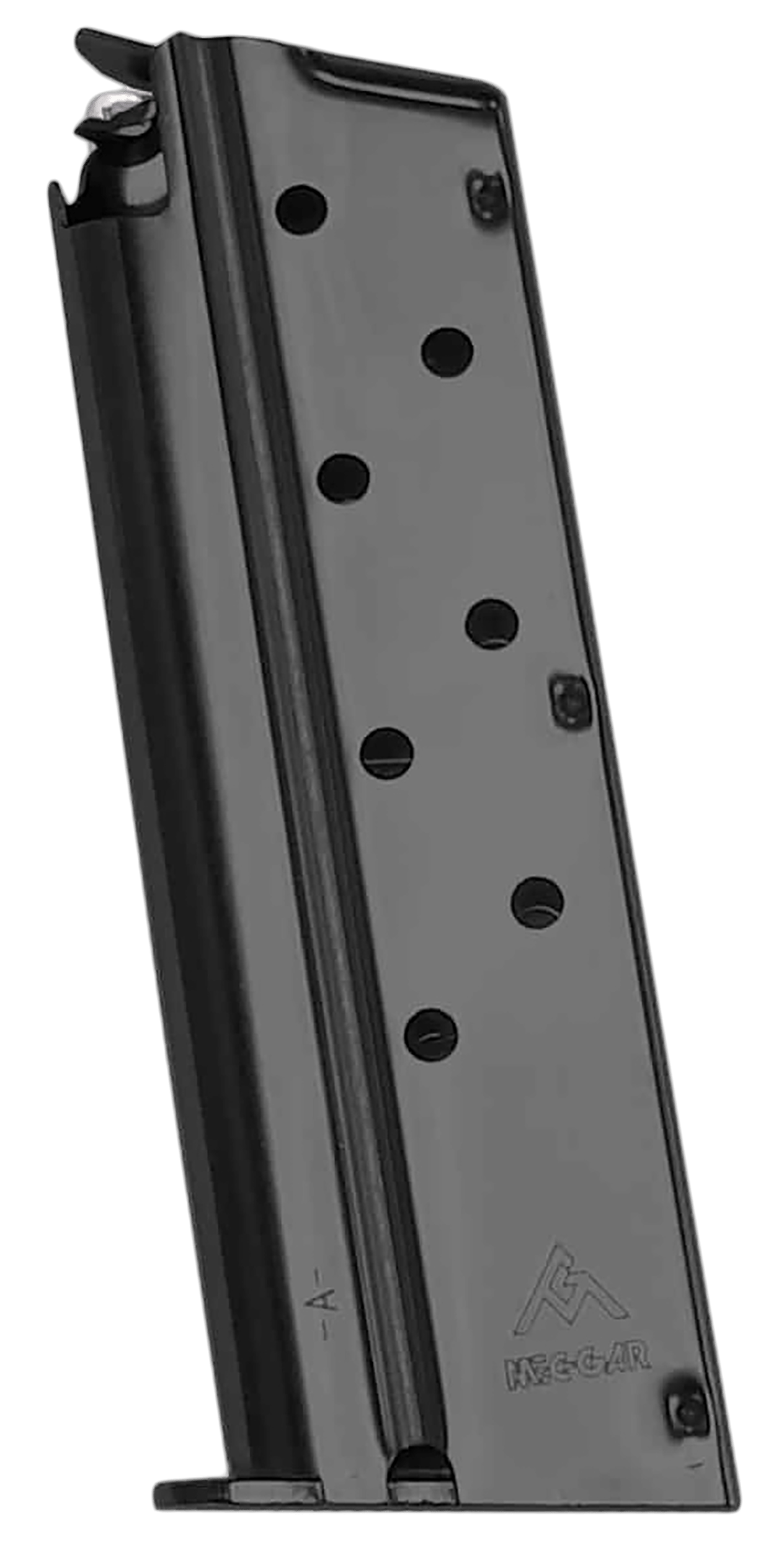 Mec-Gar MGCGOV9LCN 1911 Officer 8rd 9mm Luger, Black Carbon Steel