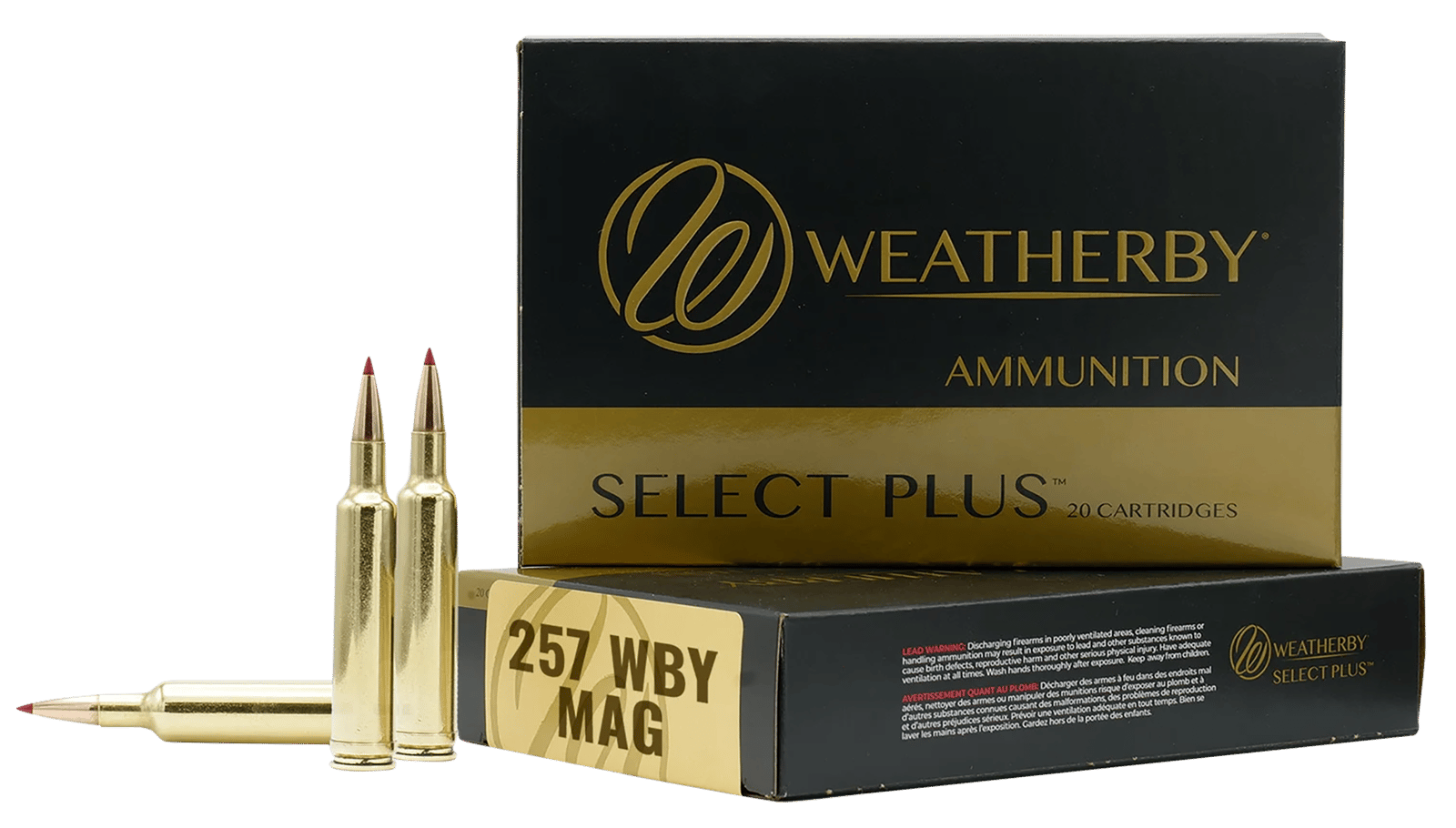Weatherby M25792HCB Select Plus  257WthbyMag 92gr Hammer Custom 20 Per Box/10 Case