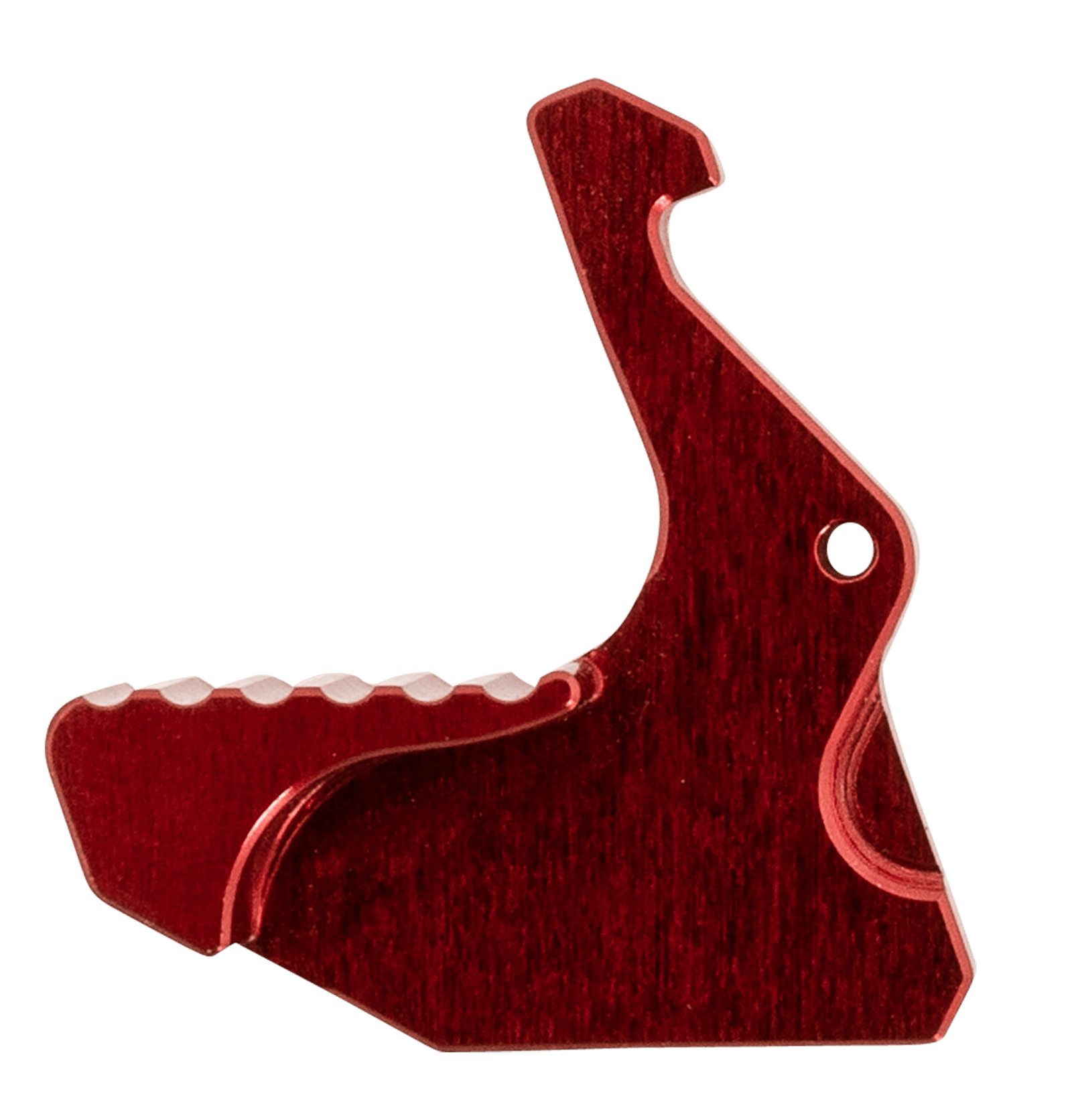 Rise Armament RA212GIRR Extended Charging Handle Latch RA-212 RISE Red Aluminum fits Mil-Spec AR Charging Handles