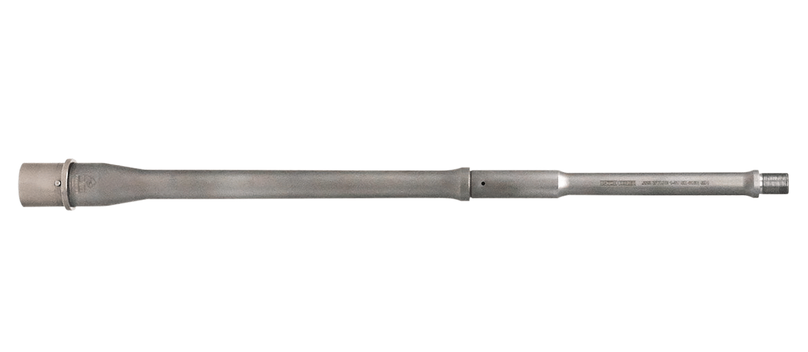 Faxon Firearms 15BW8M16NGMHL5RNP3  Match 223 Wylde 16" Gunner Matte 416-R Stainless Steel Barrel