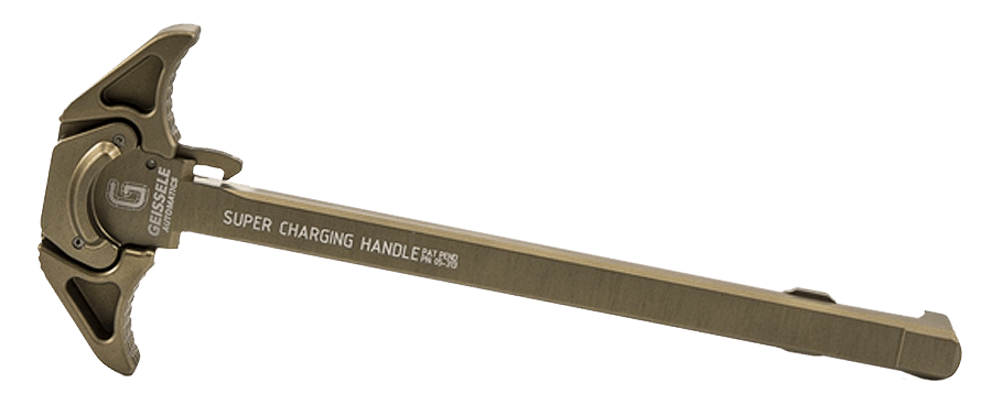 Geissele Automatics 05313S Super  AR-15 Desert Dirt Desert Dirt Hardcoat Anodized 7075-T6 Aluminum Ambidextrous Hand